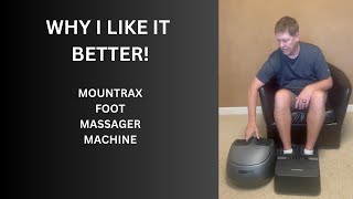 REVIEW: MOUNTRAX Foot Massager Machine with Heat, Shiatsu Foot Massager