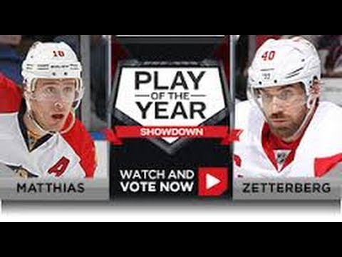 TSN Play Of The Year Showdown Matthias VS Zetterberg