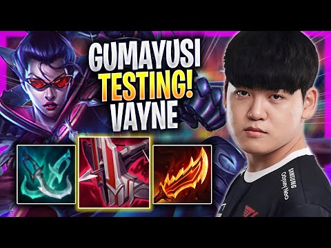 GUMAYUSI TESTING VAYNE IN KR SOLOQ! - T1 Gumayusi Plays Vayne ADC vs Samira! | Season 2023