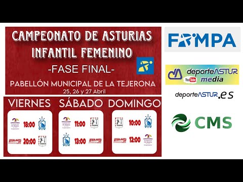 🔴BALONMANO GIJON A 🆚 C. CORAZON DE MARIA 🏆JUEGOS DEPORTIVOS PRINCIPADO INF FEM - FINAL FOUR