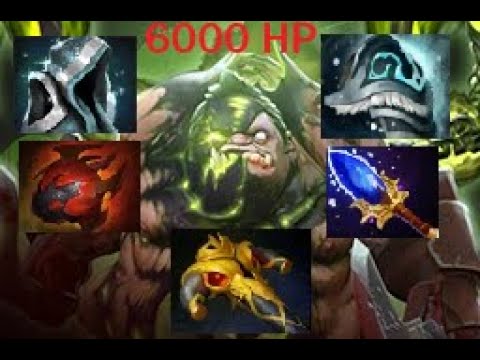 Pudge 6000 Max Health Hook Skill Combo