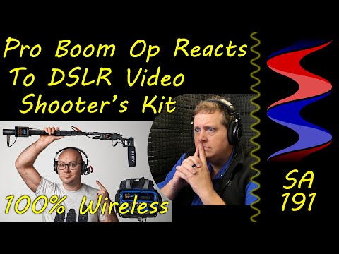Pro Boom Op Reacts to DSLR Video Shooter's 100% Wireless Kit