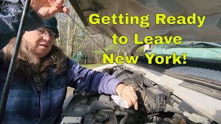 Getting my RV Road Ready//Finally Leaving New York