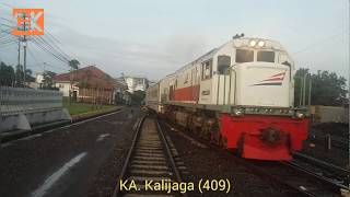 preview picture of video 'Keberangkatan KA Kalijaga dari Solobalapan'