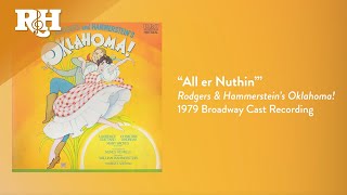 “All er Nothin’” from Oklahoma!