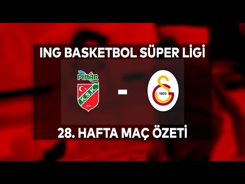 Pınar Karşıyaka-Galatasaray özet görüntüler