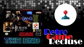 Batman Returns (1992) Super Nintendo / Famicom SNES ending (easy) [Retro Gaming]