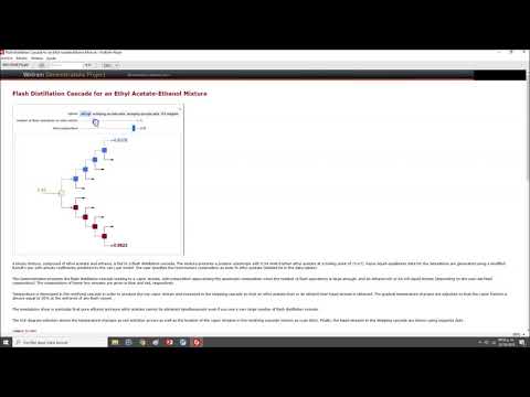 Flash Distillation in Chemical Process Engineering Trailer