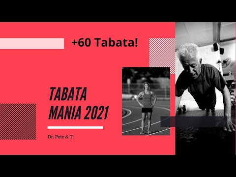 Tabata Mania 2021 | Curmudgeon Tabata | Dr. Pete & T