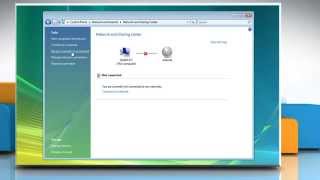 Windows® Vista: How to connect to the Internet?