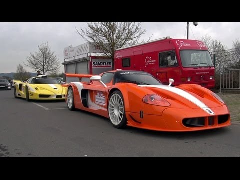 Maserati MC12 Corsa & Ferrari Enzo ZXX by Edo Competition!
