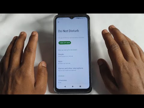 How To Enable DND in Redmi A2 | Redmi A2 Me DND Kaise Enable Kare | DND Settings