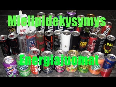 Mielipidekysymys - Energiajuomat