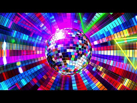 Colorful Disco Ball – 10H 4K Party Background Visual | Vibrant Light Show for Dance & Events