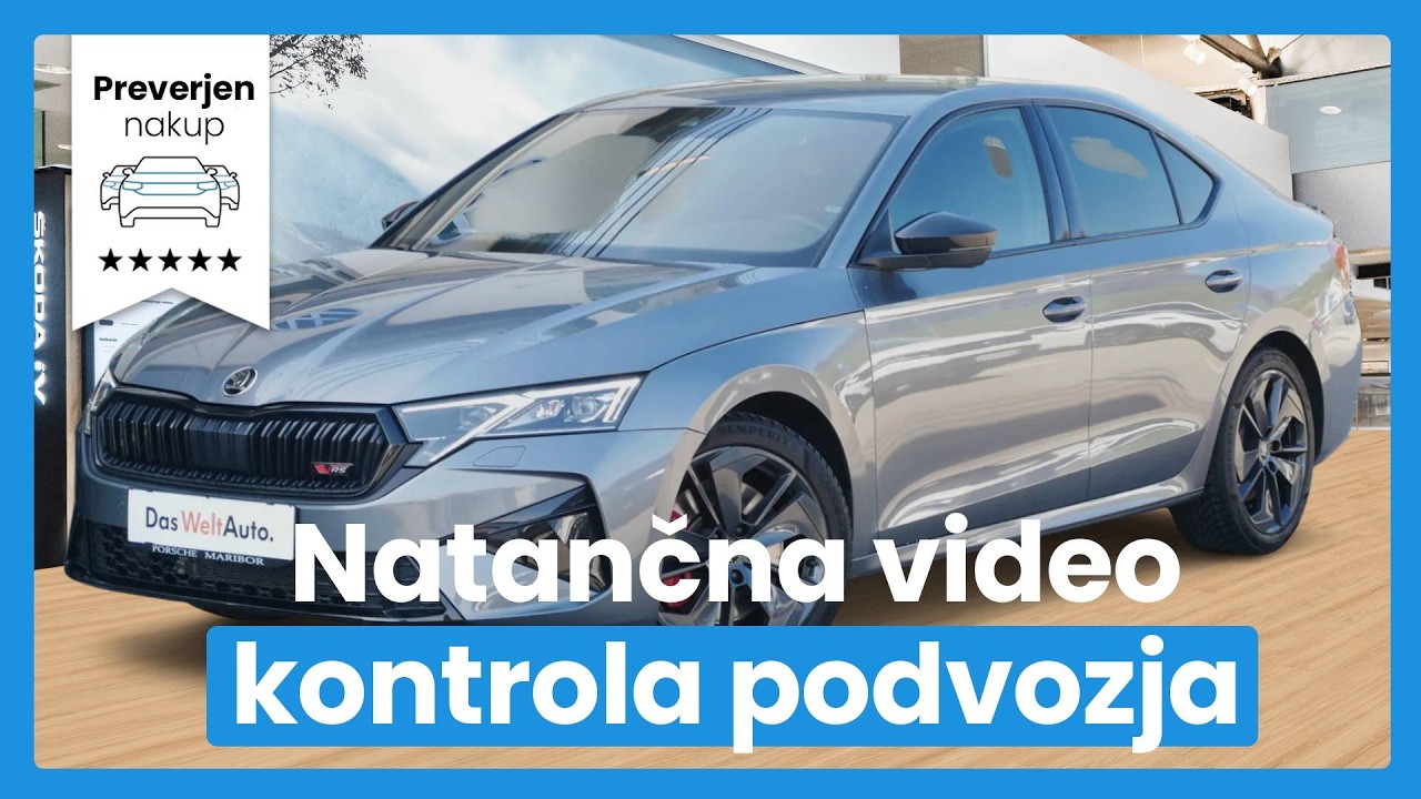 Škoda Octavia RS 2.0 TSI DSG - SLOVENSKO VOZILO