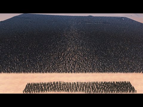 500 MODERN SOLDIERS vs 100000 RUNNER ZOMBIES - Ultimate Epic Battle Simulator