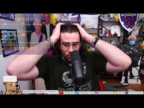 1/2 HasanAbi February 28, 2022 – Russian Invasion Day 5, Armored Convoy nears Kyiv, Kharkiv Bombing