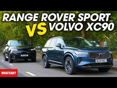 NEW Volvo XC90 vs Range Rover Sport review – which SUV is BEST? | What Car?