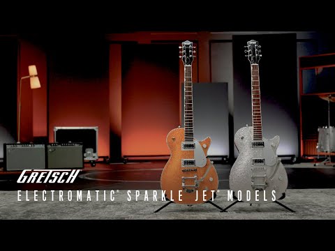 Gretsch G5230T Electromatic Sparkle Jet FT Single-Cut - Silver Sparkle image 10