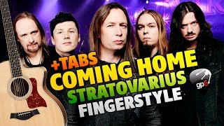 Stratovarius – Coming Home (fingerstyle guitar cover with free tabs)