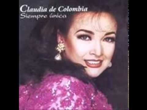 NUESTRA HISTORIA DE AMOR Claudia de Colombia + Letra