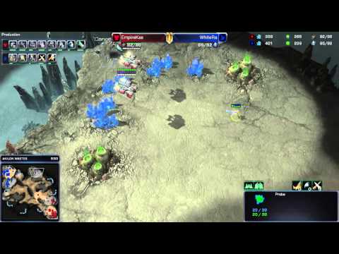 Starcraft Heart of the Swarm - Whitera vs Kas Game One