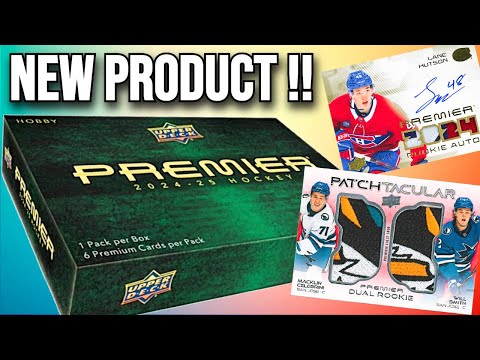 HIGH END !! 2024-25 Upper Deck Premier Hockey Box Opening !!