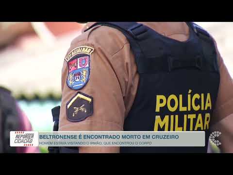 Beltronense é encontrado morto em Cruzeiro do Iguaçu