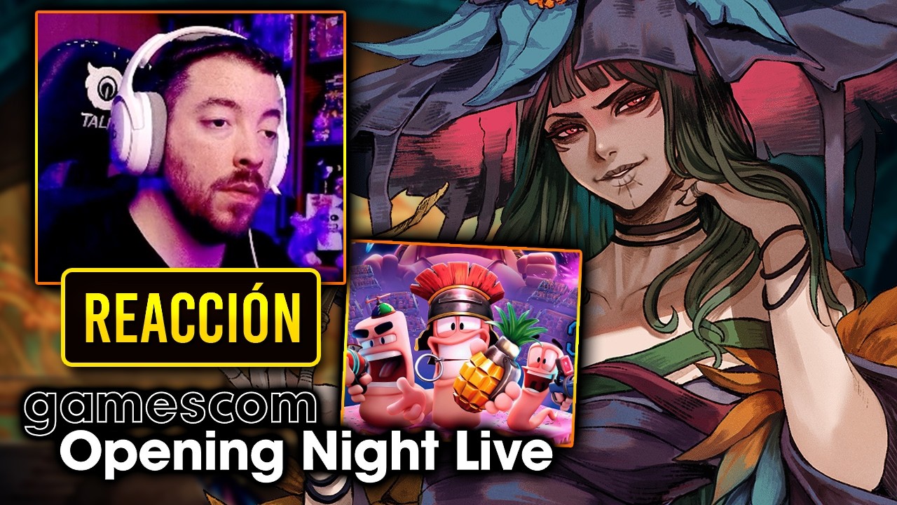 MARIACHI LEGENDS, ONIMUSHA, WORMS y MÁS! Mi REACCIÓN al PRESHOW del OPENING LIVE de la GAMESCOM 2026