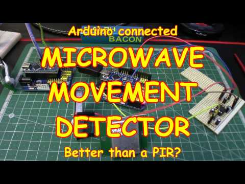 #78 See thru walls! Microwave Movement Sensor