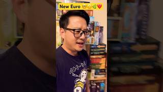 New Euro 🤓🙃☺️❤️🌿 #boardgames #tabletopgames #games