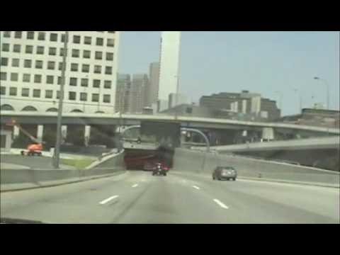 Driving through Boston