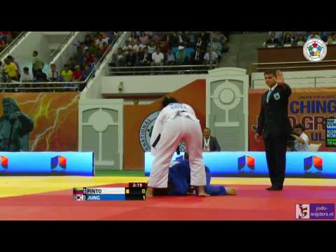 Judo 2013 Grand Prix Ulaanbaatar: Pinto (VEN) - Jung (KOR) [-78kg] bronze