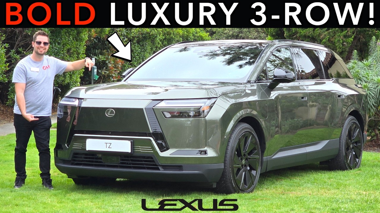 2027 Lexus TZ -- Meet the NEW Lexus 3-Row SUV! (It's BOLD)