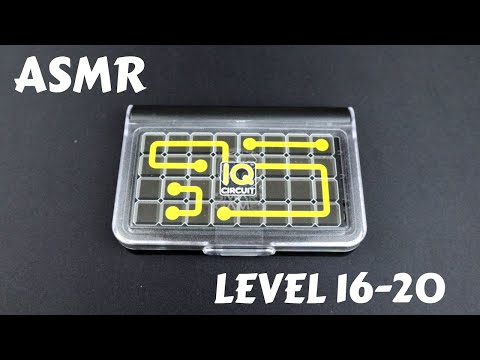 ASMR Smart Games - IQ - CIRCUIT(Whispering) level 16-20
