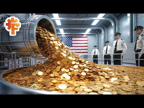 How American Coins Are Made Inside the U.S. Mint!