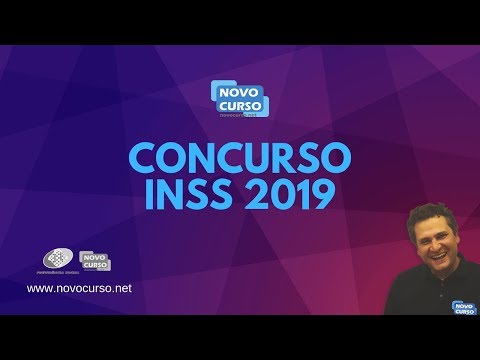 CONCURSO INSS 2019