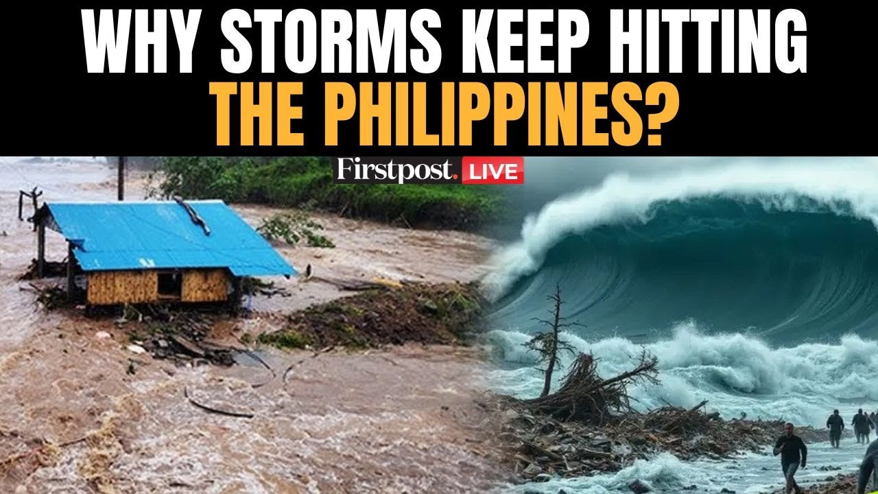 Philippines Typhoons Explained LIVE: Why Deadliest Typhoons Strike the Philippines Every Year?
