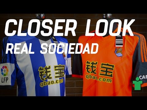 Closer Look: Real Sociedad 2014-15 Football Shirts