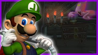 pov: You Stay the Night in Luigi's Mansion + Rain Outside 👻
