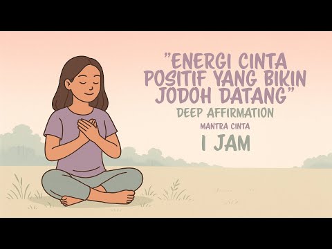 CINTA YANG KAMU TUNGGU AKAN MENEMUKANMU ❤️ AUDIO MANTRA AFIRMASI MENARIK CINTA SEJATI 💖