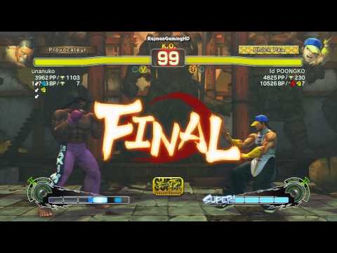 SSFIV AE: Poongko (Yun) vs unanuko (Deejay) TRUE-HD QUALITY