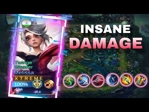 This Melissa Build is BROKEN | Mythical Rank Carry | Xtreme Pulse