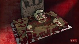 A Delicious Zombie Cake for Halloween | Cake Boss