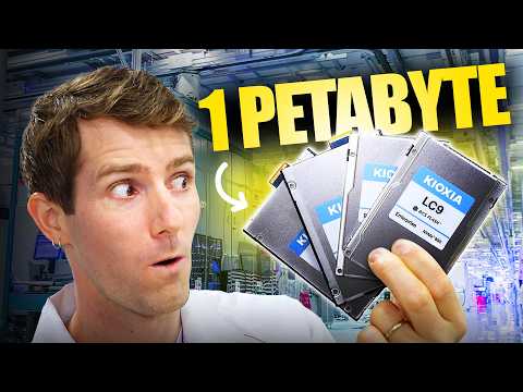 A Petabyte in the Palm of My Hand - Kioxia Factory Tour