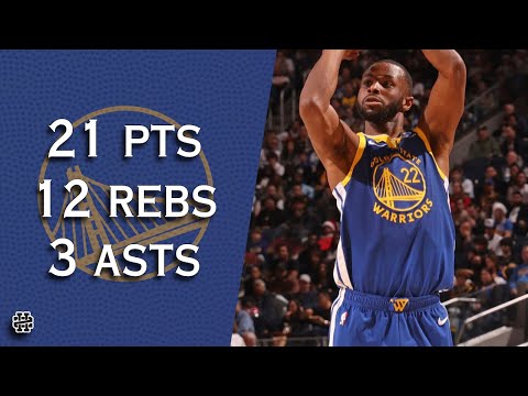 Andrew Wiggins 21 pts 12 rebs 3 asts vs Lakers 24/25 season