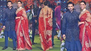 Ranveer Singh & Deepika Padukone Arrived at Anant Ambani Engagement Ceremony 😍🔥📸