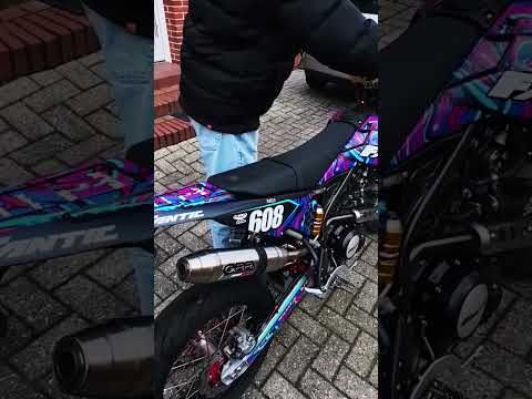 Fantic XMF 125 Modell 21/22 mit GPR Endschalldämpfer 😍 DB Killer ist verbaut. #fanticxmf #gprexhaust
