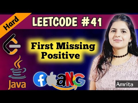 First Missing Positive Leetcode Hard Java Solution Explained