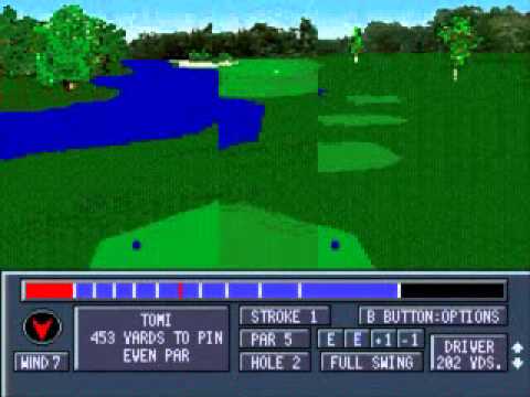Jack Nicklaus' Power Challenge Golf Megadrive